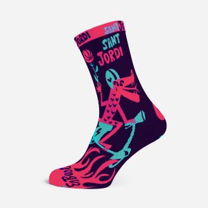 Mitjons de Sant Jordi, Drac disseny d'Alexis Rom