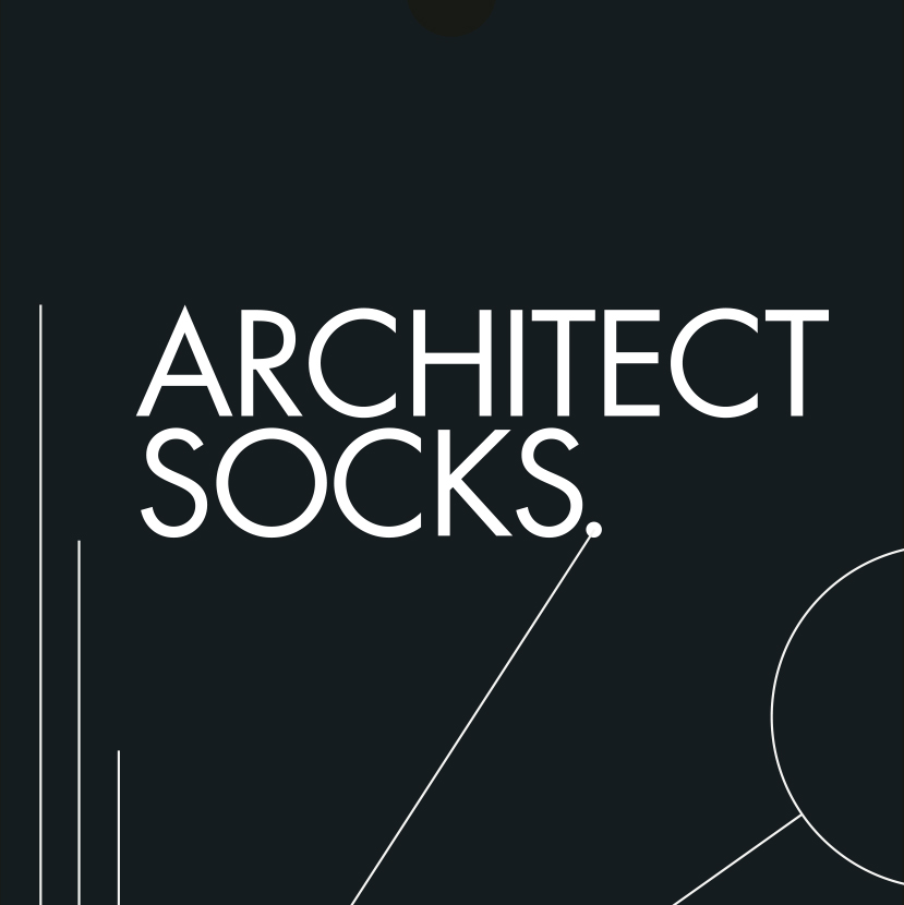 colección de calcetines architect socks