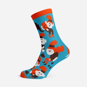 Caganer socks by Miguel Bustos