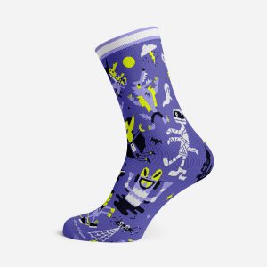 Monsters Socks design by Jorge Ochagavía