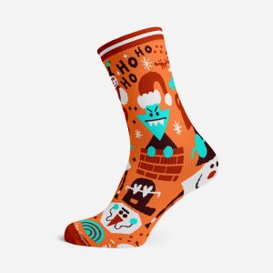 Ho Ho Ho Socks by Jorge Ochagavia
