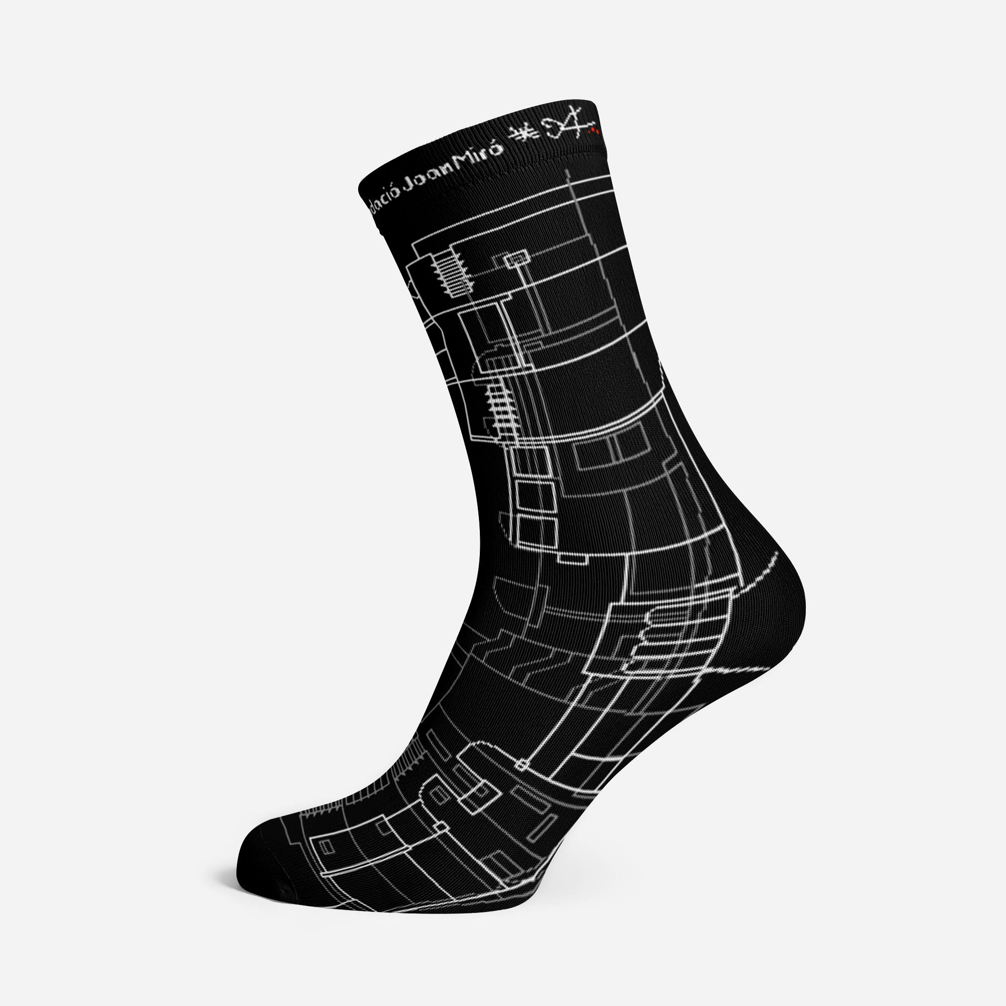 Fundació Joan Miró Barcelona Josep Lluís Sert-Architect Socks