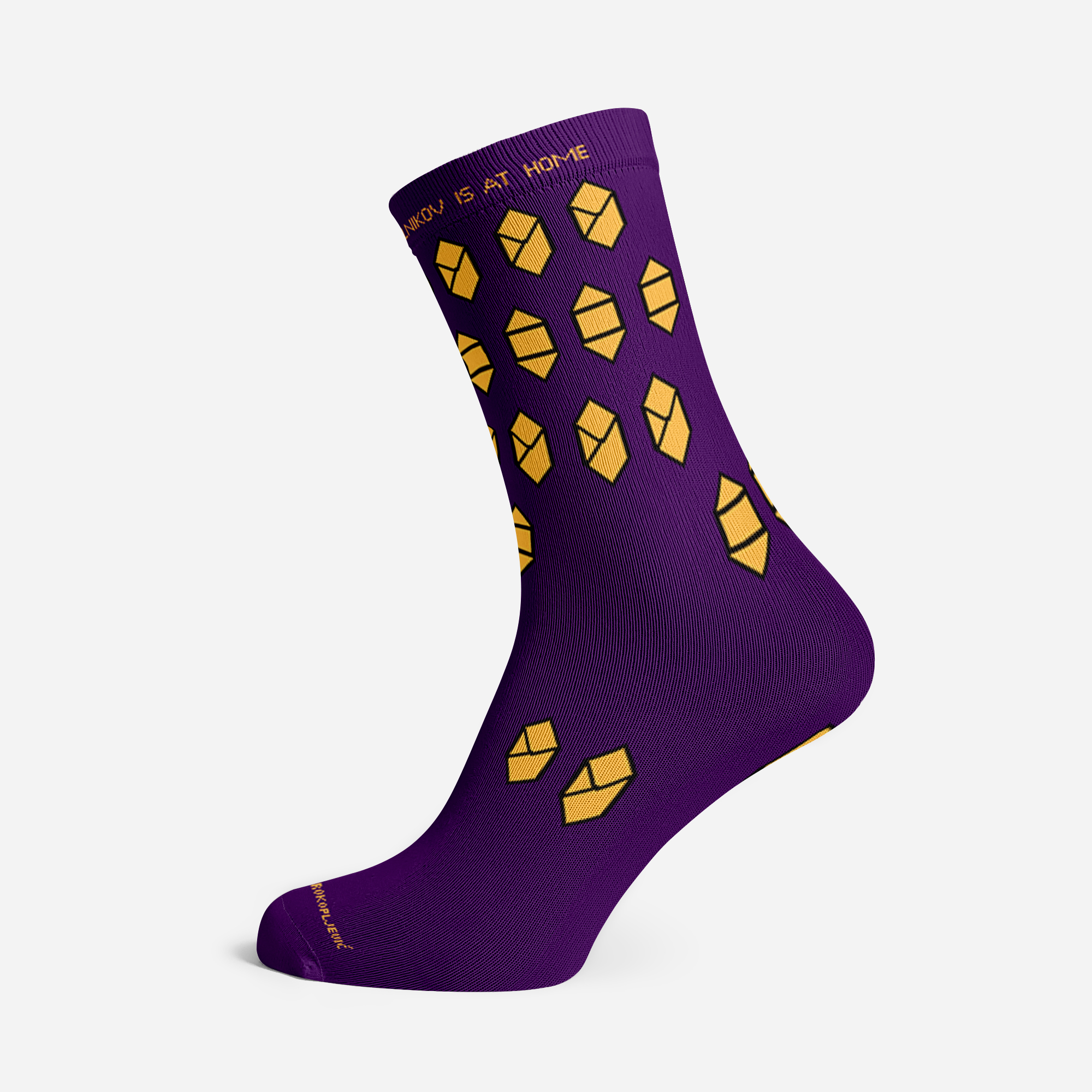 Melnikov by Jelena P. architect socks collection